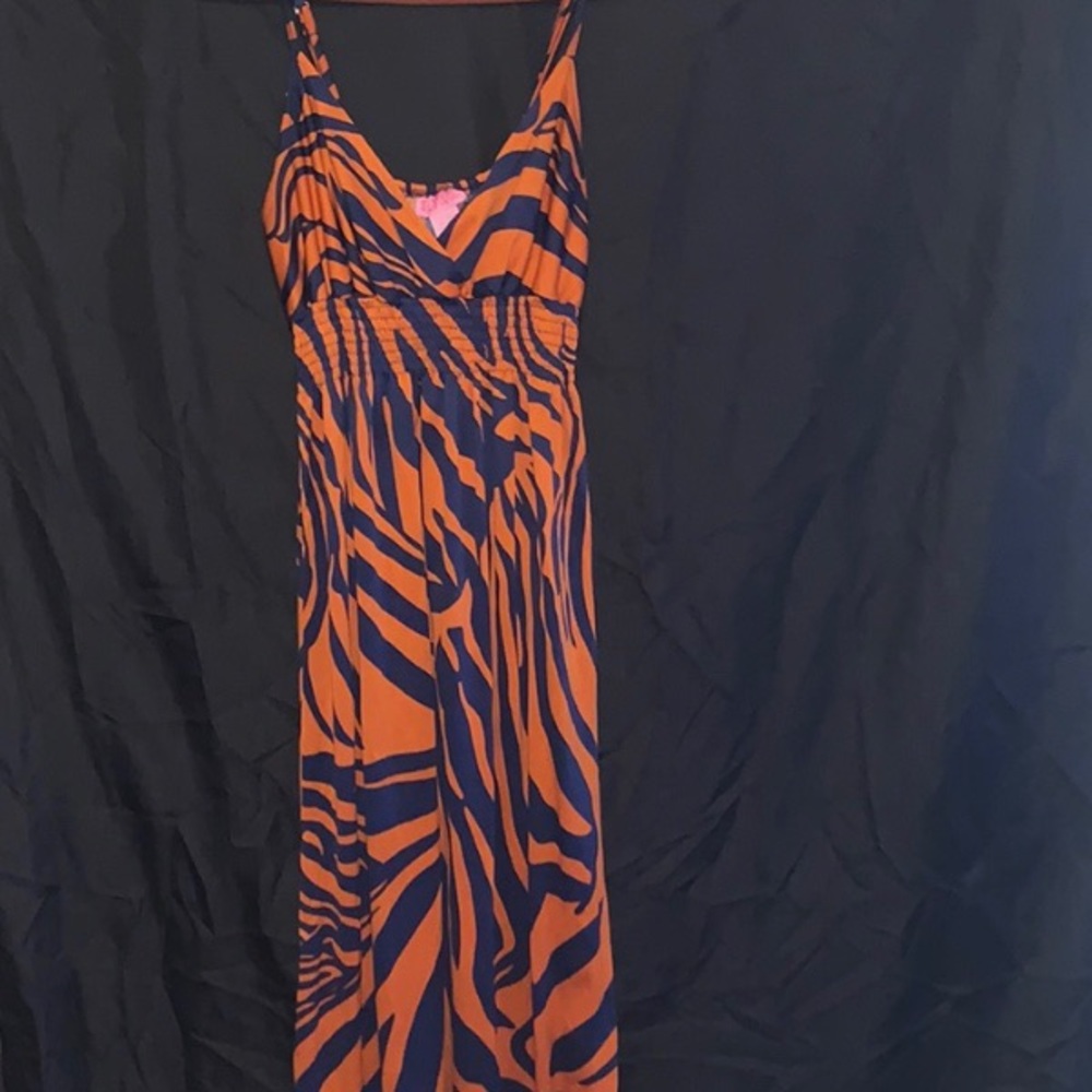 Sundress blue and orange auburn tigers